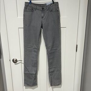 Patagonia Women’s Low Rise Straight Leg Classic Gray Jeans Sz 30/10